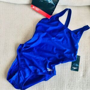 Speedo Women's One Piece Swimsuit - Vibrant Blue